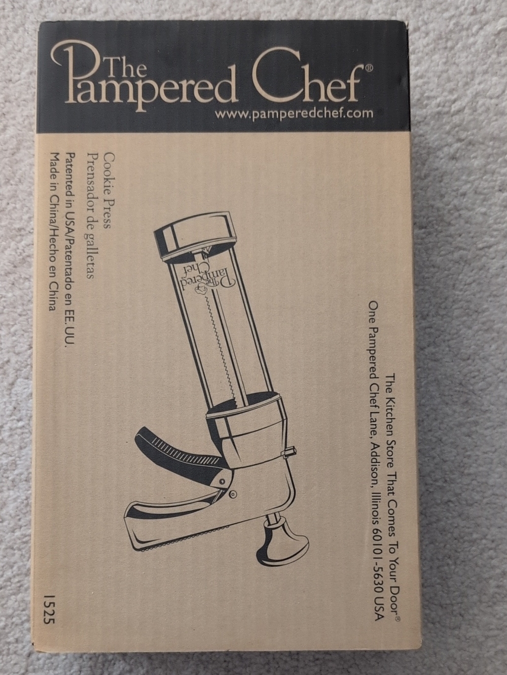 Pampered Chef Cookie Press
